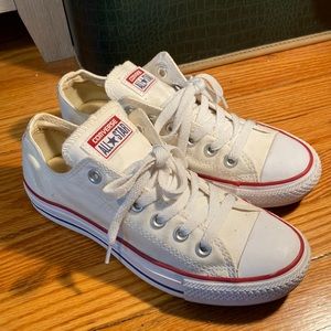 Converse chuck taylor all star sneakers classic white size women’s 6.5 men’s 4.5